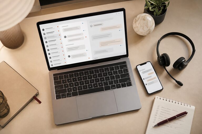 Телефон с чатом Telegram и ноутбук: разработка бота для заявок ООО «Система»
